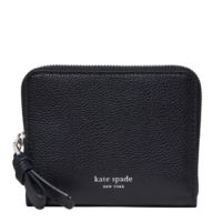Loop Small Zip Around Wallet - Black