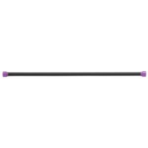 6Lb+Light+Purple+Padded+Weighted+Bar+-+Grip+Diameter+1.05%22
