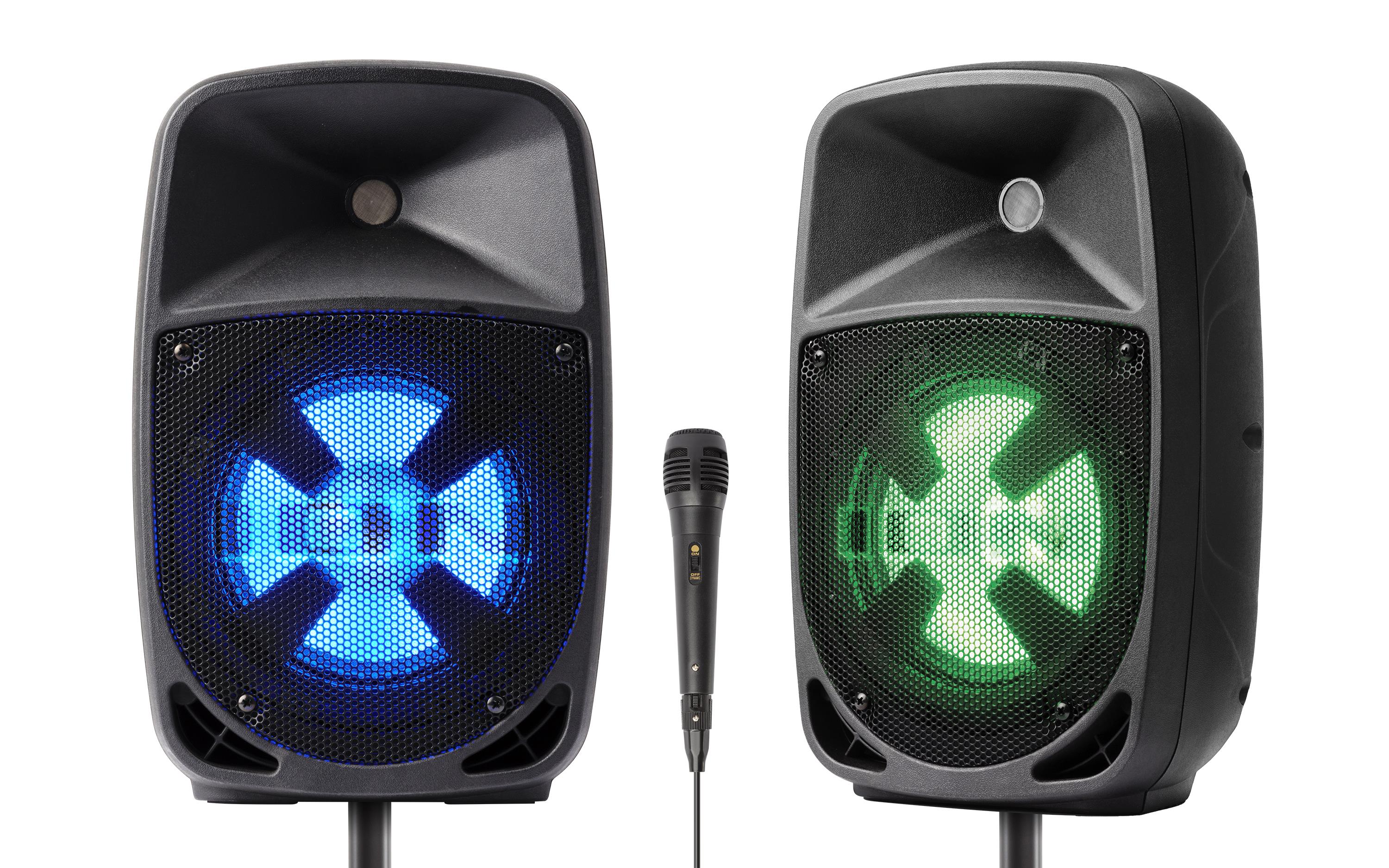 ion audio pro glow duo 8