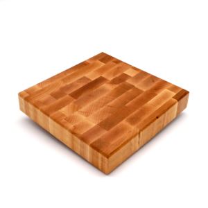 JK+Adams+Professional+End+Grain+Cherry+Cutting+Board%2C+12%22x12%22