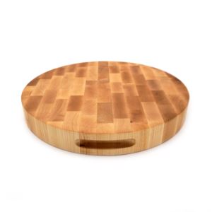 JK+Adams+Professional+End+Grain+Maple+Cutting+Board%2C+16%22R