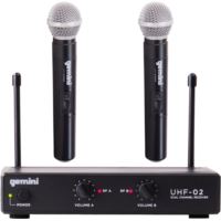 UHF Wireless Dual Microphone System