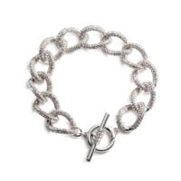 Pave Curb Chain Bracelet