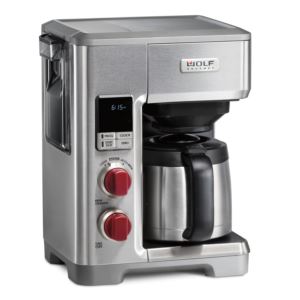 Programmable+Drip+Coffeemaker+Red+Knobs