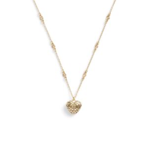 Quilted+C+Heart+Pendant+Gold