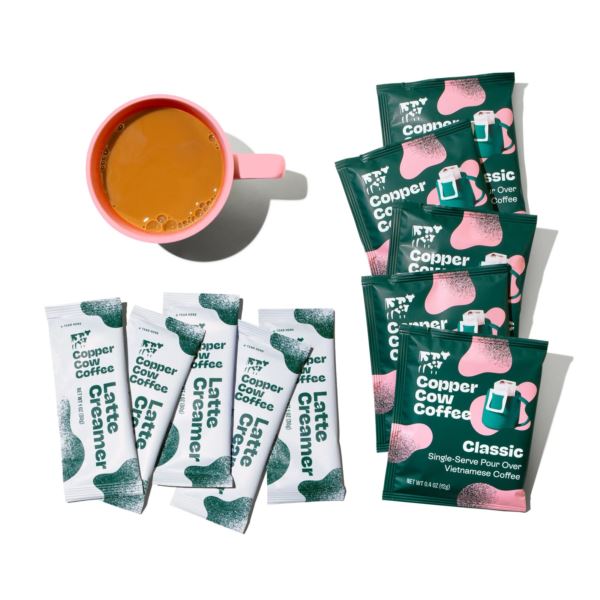7.4oz Pour Over Kit 5ct - Classic Latte