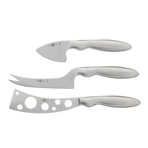 3pc+Stainless+Steel+Cheese+Knife+Set