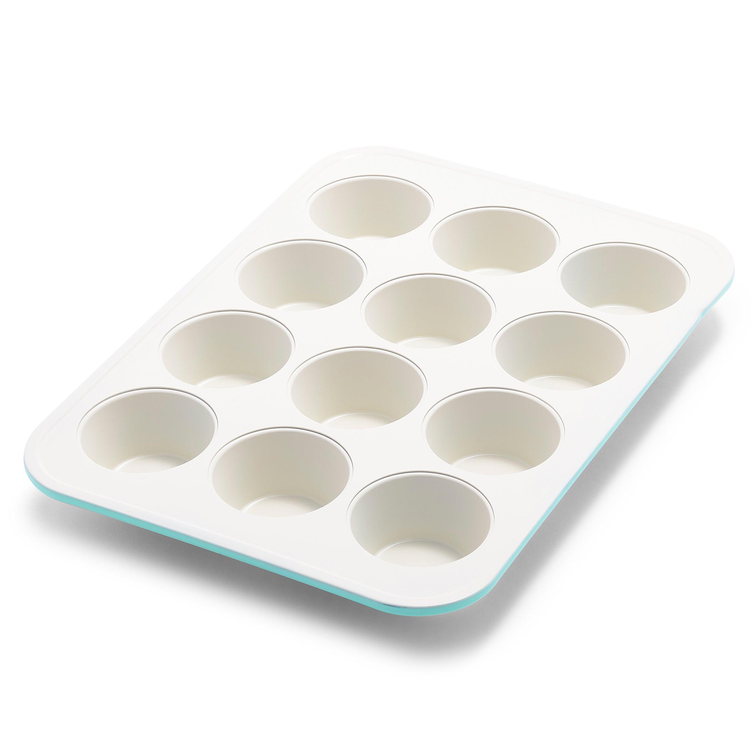 GreenLife Ceramic Nonstick Muffin Pan | Turquoise