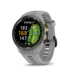 Approach+S70+42mm+Golf+Watch+Black+Bezel+w%2F+Gray+Silicone+Band