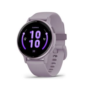 vivoactive+5+Fitness+Smartwatch+Metallic+Orchid+w%2F+Orchid+Silicone+Band
