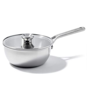 Mira+Tri-Ply+Stainless+Steel+3.57qt+Chef%27s+Pan
