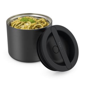 Stainless+Insulated+Food+Container+Carbon+Black