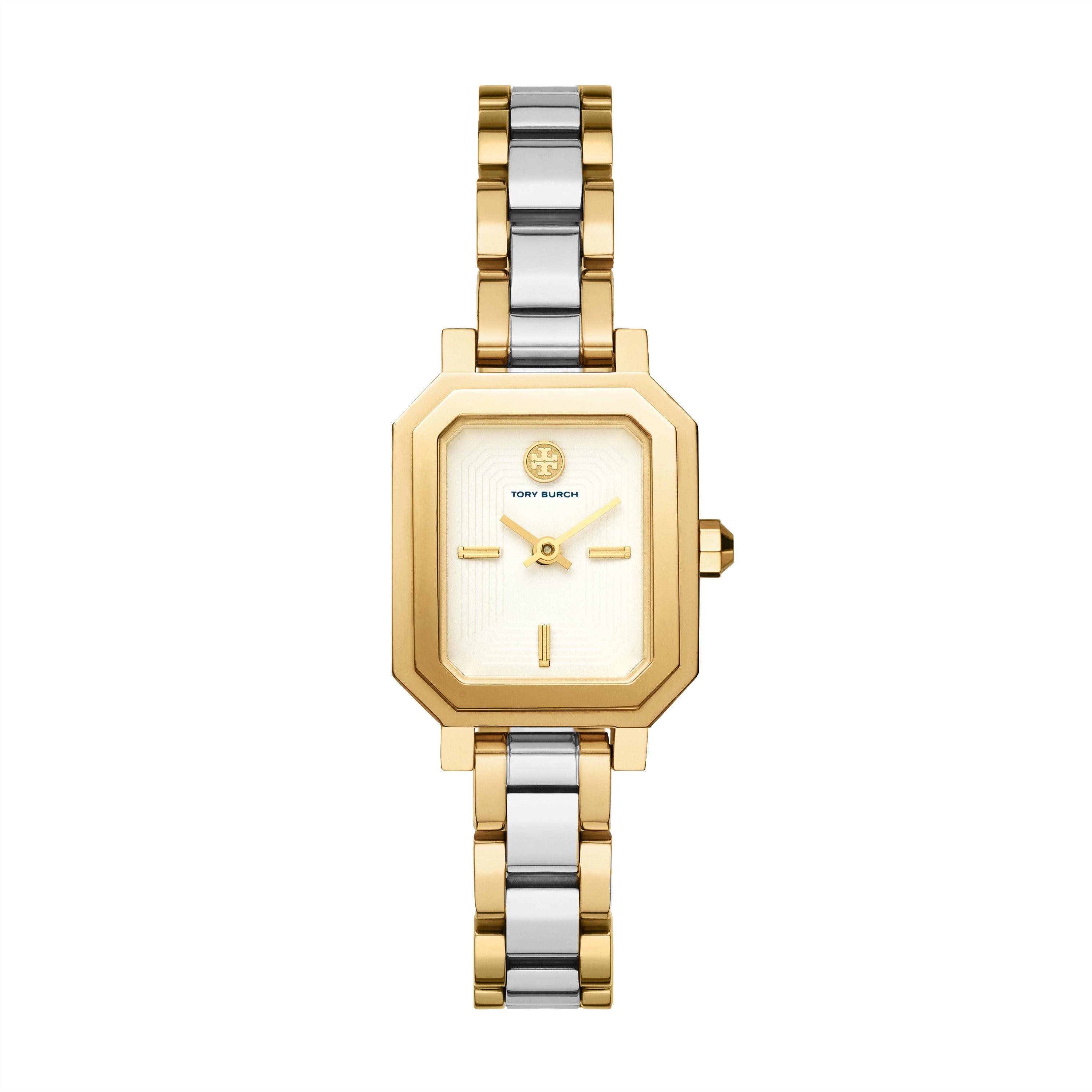 Ladies' Robinson 2-Ton Stainless Steel Double Wrap Watch Cream Dial