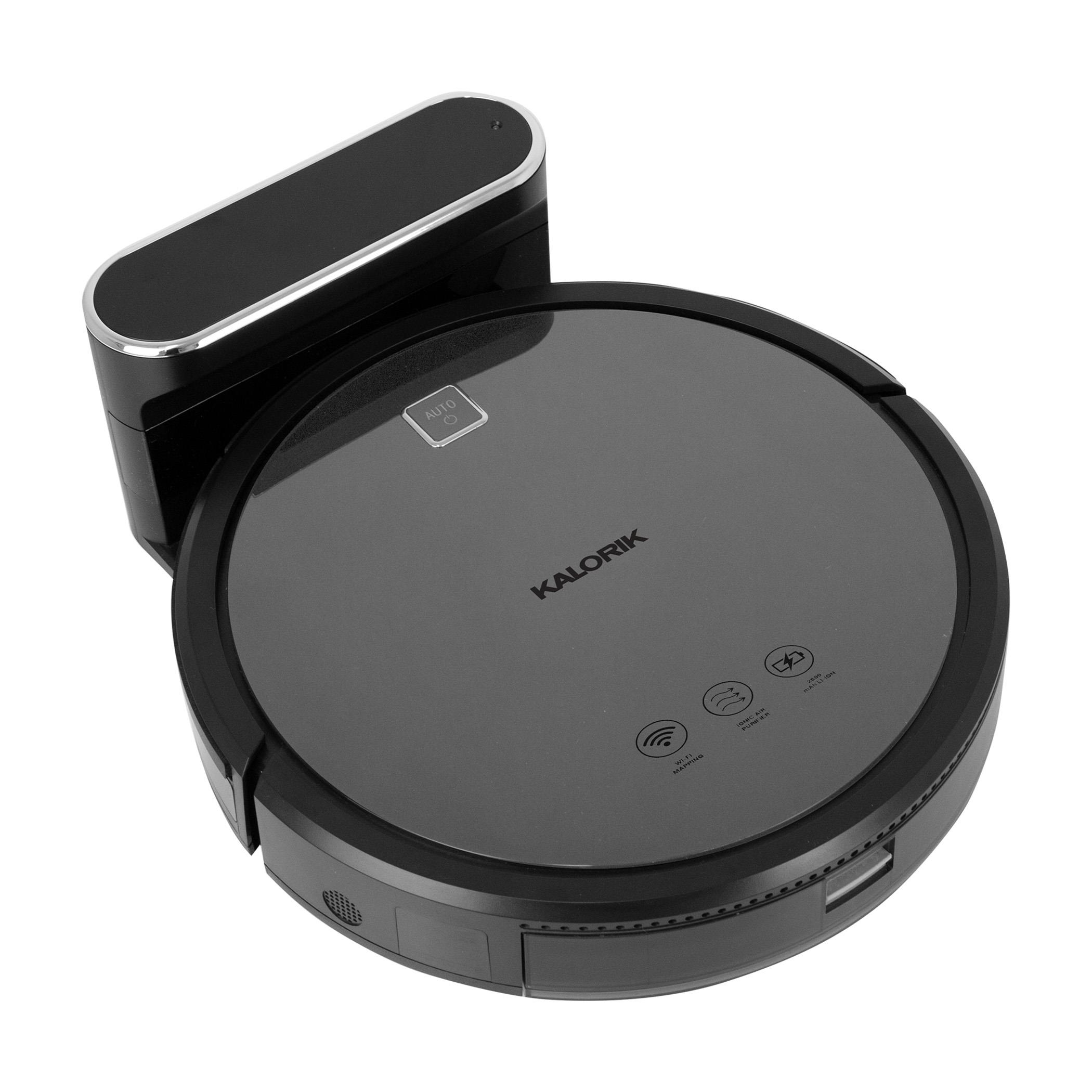 kalorik home robot vacuum cleaner with ionic air purifying