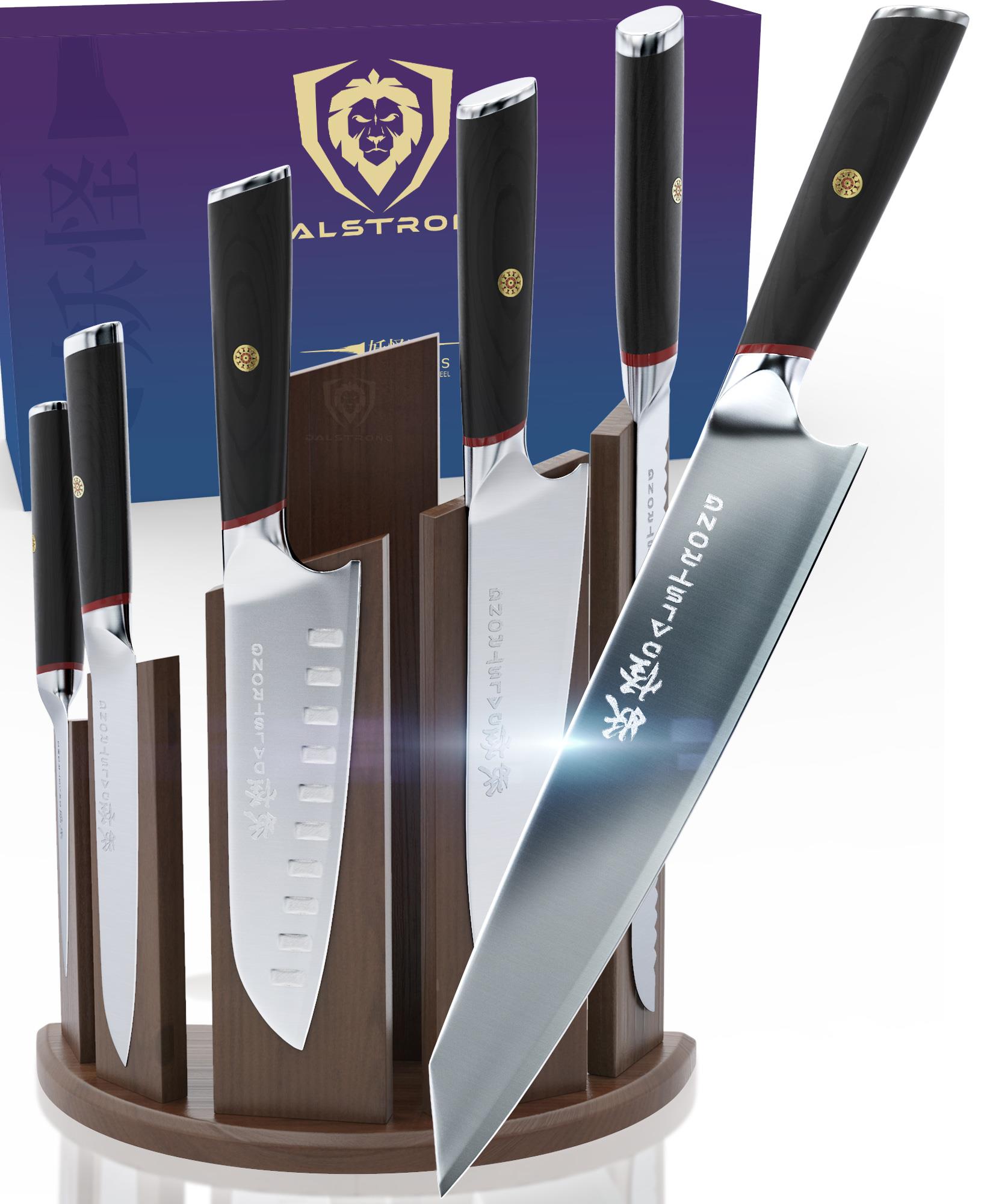 Dalstrong 5-Piece Knife Block Set - Shadow Black Series