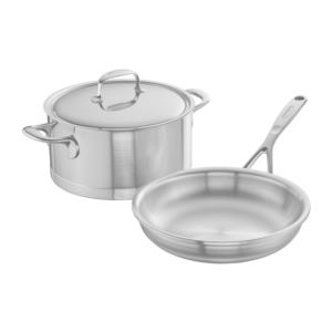 Atlantis+7-Ply+3pc+Stainless+Steel+Cookware+Set