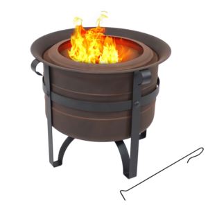 Steel+Cauldron-Style+Smokeless+Fire+Pit