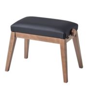 Height-Adjustable Padded Bench for Digital Piano