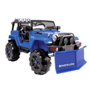 24-V+Hot+Swap+Battery+Powered+Ride+on+Truck+%26+Plow+w%2FParental+Remote