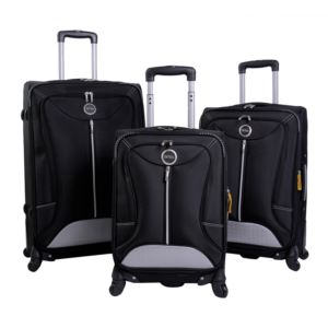 bob mackie 5 pc luggage set