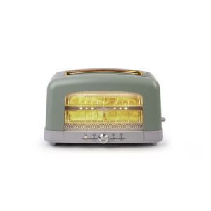 Graphite Pop-up Toaster (Olive/Brushed Nickel)