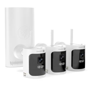 AllSecure4K+Wirelesss+Security+Kit+w%2F+3+Wire-Free+Cameras+%26+NVR+Tower