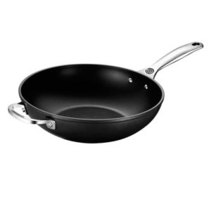 Le+Creuset+Toughened+Nonstick+PRO+12%22+Stir+Fry+Pan+with+Helper+Handle