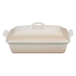 Le+Creuset+Heritage+Covered+4Qt+Rectangular+Casserole+-+Meringue