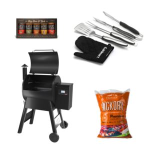 Pro+575+Smart+Pellet+Grill%2FSmoker+Starter+Set+Black