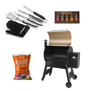 Pro+780+Smart+Pellet+Grill%2FSmoker+Starter+Set+Bronze