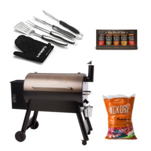 Pro+Series+34+Pellet+Grill%2FSmoker+Starter+Set+Bronze