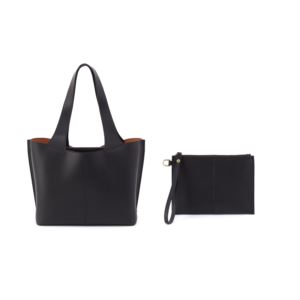 Vida+Large+Tote+with+Pouch+Black