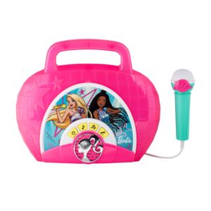 Barbie+Sing-Along+Boombox+w%2F+Microphone+Ages+3%2B+Years