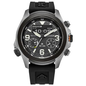 Men%27s+Promaster+Land+Eco-Drive+Black+Rubber+Strap+Watch+Black+Dial