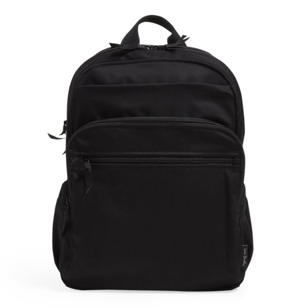 XL Campus Backpack - Recycled Cotton - Black