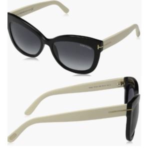 Tom+Ford+Clark+Unisex+Metal+Sunglasses+-+Shiny+Rose+Gold%2FSmoke+Polarized