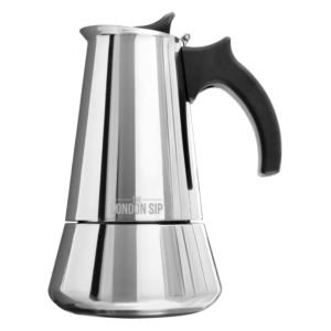 10+Cup+Stainless+Steel+Stovetop+Espresso+Maker+Silver