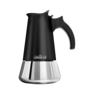 3+Cup+Stainless+Steel+Stovetop+Espresso+Coffeemaker+Black