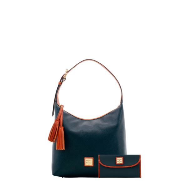 Dooney & Bourke Pebble Grain Continental Clutch