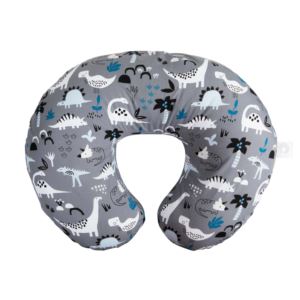 Boppy+Original+Support+Nursing+Pillow+Gray+Dinosaurs