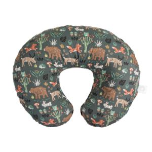 Boppy+Original+Support+Nursing+Pillow+Green+Forest+Animals