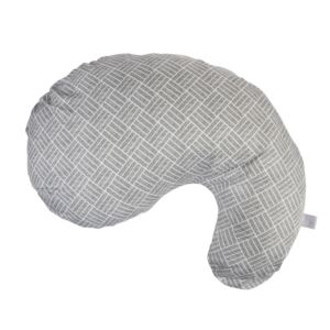 Boppy+Cuddle+Pillow+w%2F+Removable+Pillow+Cover+Gray+Basket+Weave