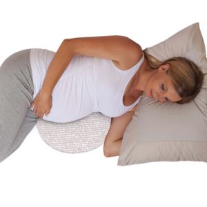 Boppy+Organic+Cotton+Pregnancy+Support+Wedge+Pillow+Biscotti+Liquid+Stripe