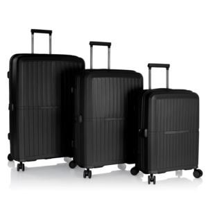 Heys+Luggage+Airlite+Duraflex+3pc+Luggage+Set+-+Black