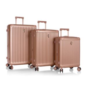 Heys+Luggage+Luxe+100%25+PC+3pc+Luggage+Set++-+Rose+Gold