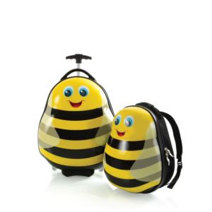 Heys+Luggage+Travel+Tots+2PC+Kids+Luggage+%26+Backpack+Set+-+Bumble+Bee