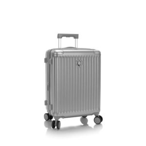 Heys+Luggage+Luxe+100%25+PC+21%22+Carry-On+Luggage+-+Silver