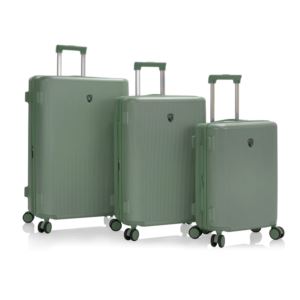 Heys+Luggage+Earth+Tones+100%25+PC+3pc+Luggage+Set+-+Moss