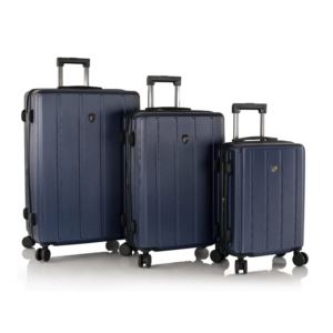 Heys+Luggage+Spinlite+PC+Composite+3pc+Luggage+Set++-+Navy