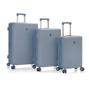 Heys+Luggage+Earth+Tones+100%25+PC+3pc+Luggage+Set+-+Galcier+Grey